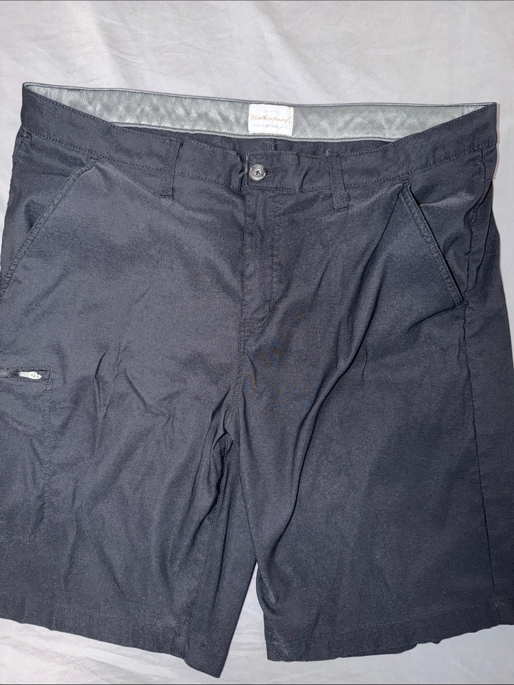 Weatherproof Men's Black Cargo Shorts